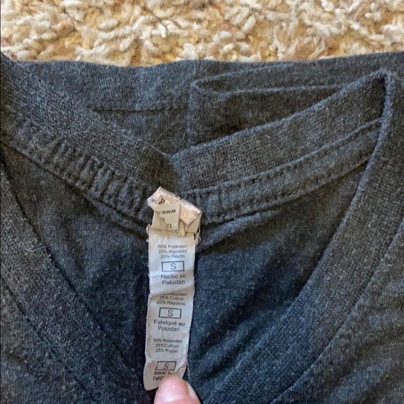 crazy cool threads fruits of the spirit grey top - Picture 3 of 3